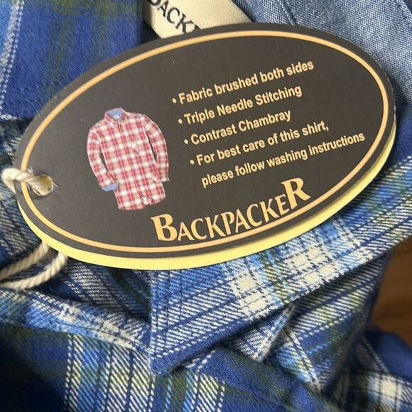 NWT BACKPACKER PLAID SHIRT SIZE L‎ - Picture 6 of 6